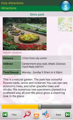 Ooty Attractions android App screenshot 1